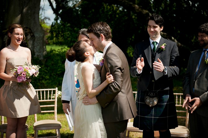 outdoor wedding ceremony ireland bellinter
